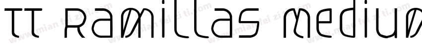 TT Ramillas Medium字体转换
